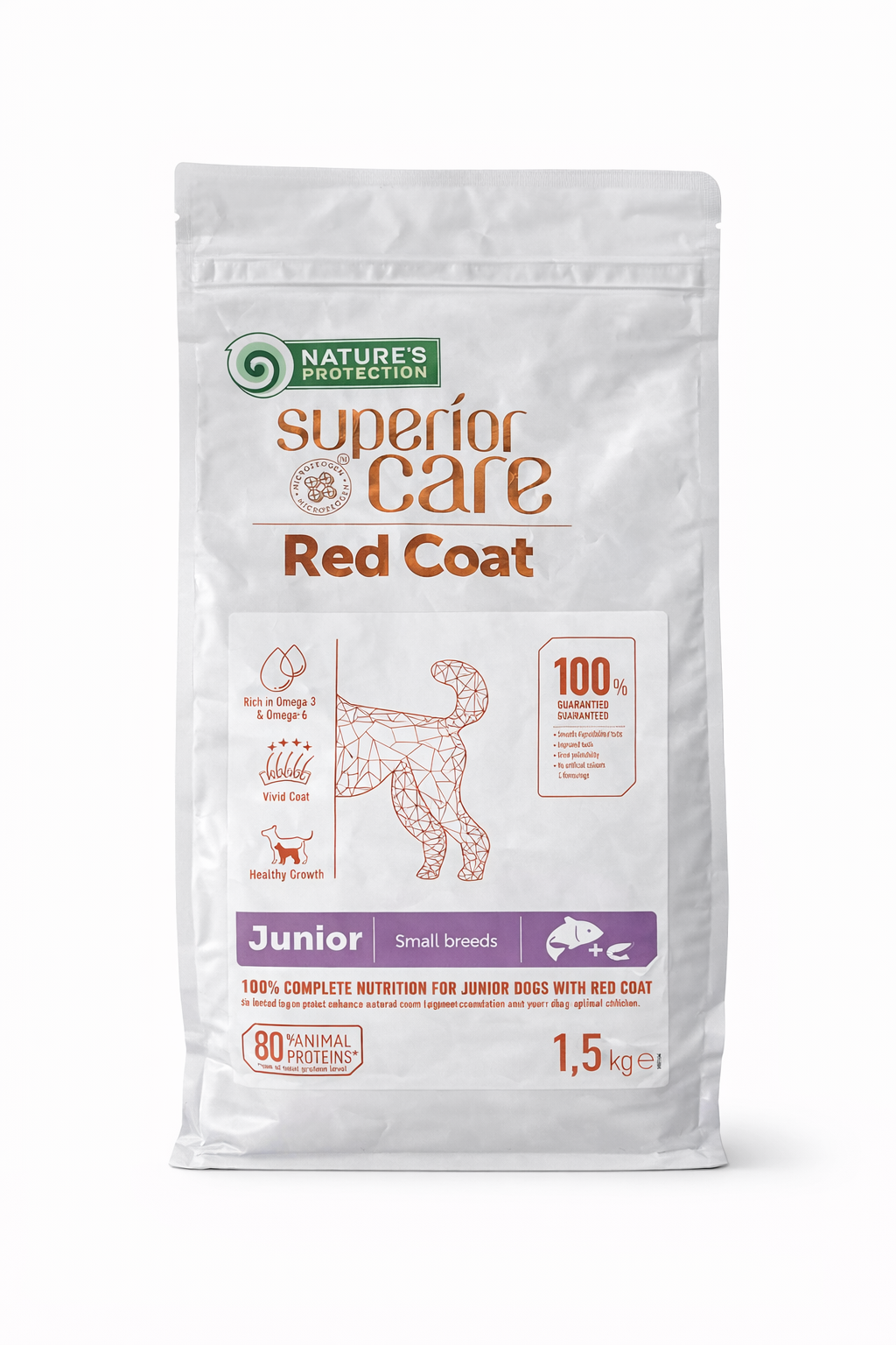 Superior Care Red Coat Junior  1,5 kg