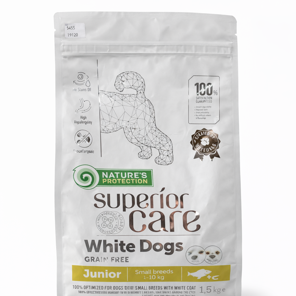 Superior Care white dogs junior 1,5 kg